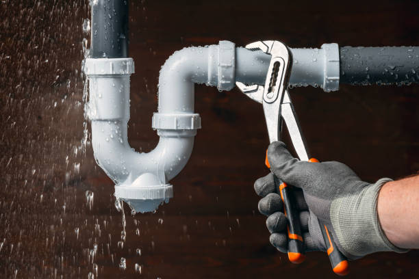 Professional Leak Detection technician working in Dover, FL